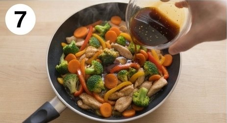 Chicken Teriyaki Rice Bowl, step 7