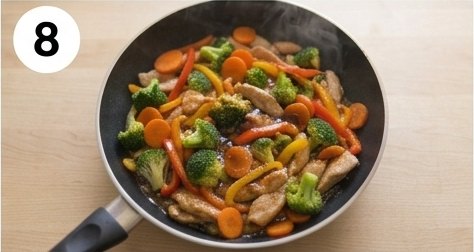 Chicken Teriyaki Rice Bowl, step 8