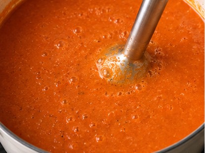 Creamy High-Protein Tomato Soup, step 4