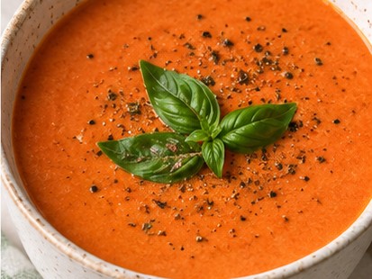Creamy High-Protein Tomato Soup