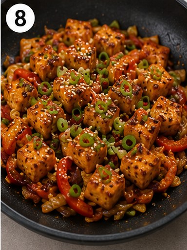 Crispy Stir-Fried Tofu