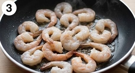 Garlic Chili Shrimp Bowl, step 3