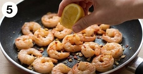 Garlic Chili Shrimp Bowl, step 5