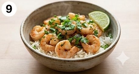 Garlic Chili Shrimp Bowl