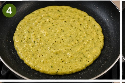High-Protein Moong Dal Chilla (Lentil Pancake), step 4