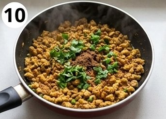 Indian Spiced Chicken Keema Toast, step 10