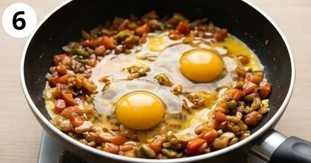Shredded Chicken & Egg Scramble, step 6