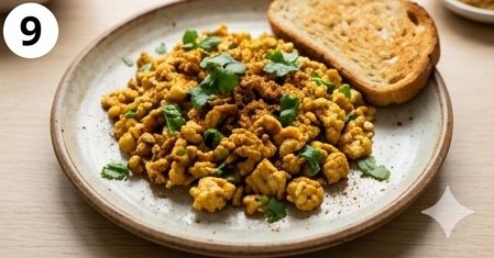 Shredded Chicken & Egg Scramble