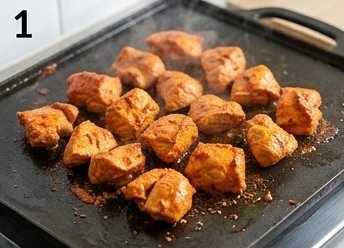Tandoori Chicken Rice Bowl, step 1