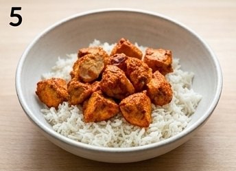 Tandoori Chicken Rice Bowl, step 5