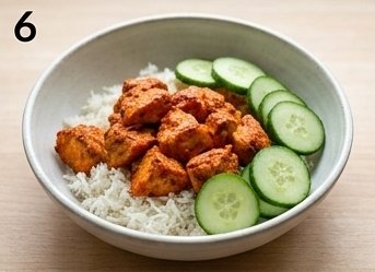 Tandoori Chicken Rice Bowl, step 6