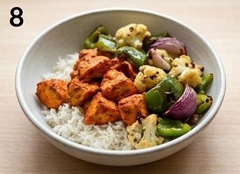 Tandoori Chicken Rice Bowl, step 8
