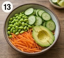 Tofu Buddha Bowl, step 13