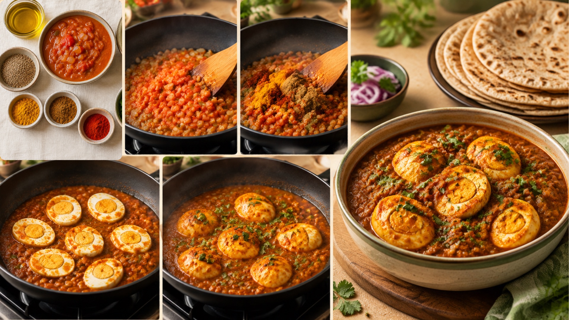 Quick Indian Egg Curry