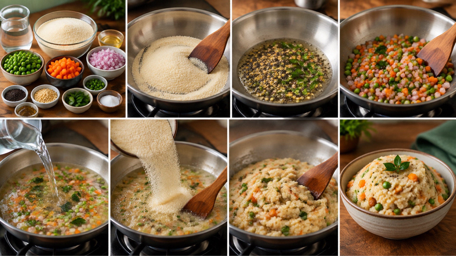 Vegetable Upma