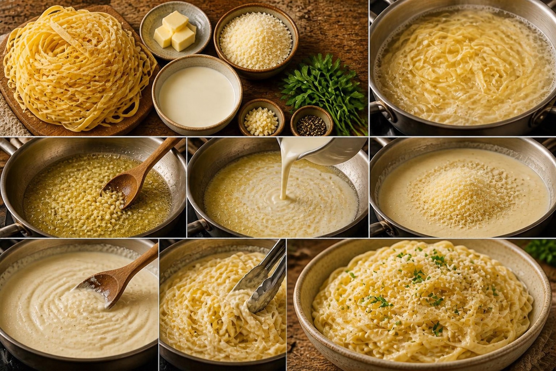 Fettuccine Alfredo