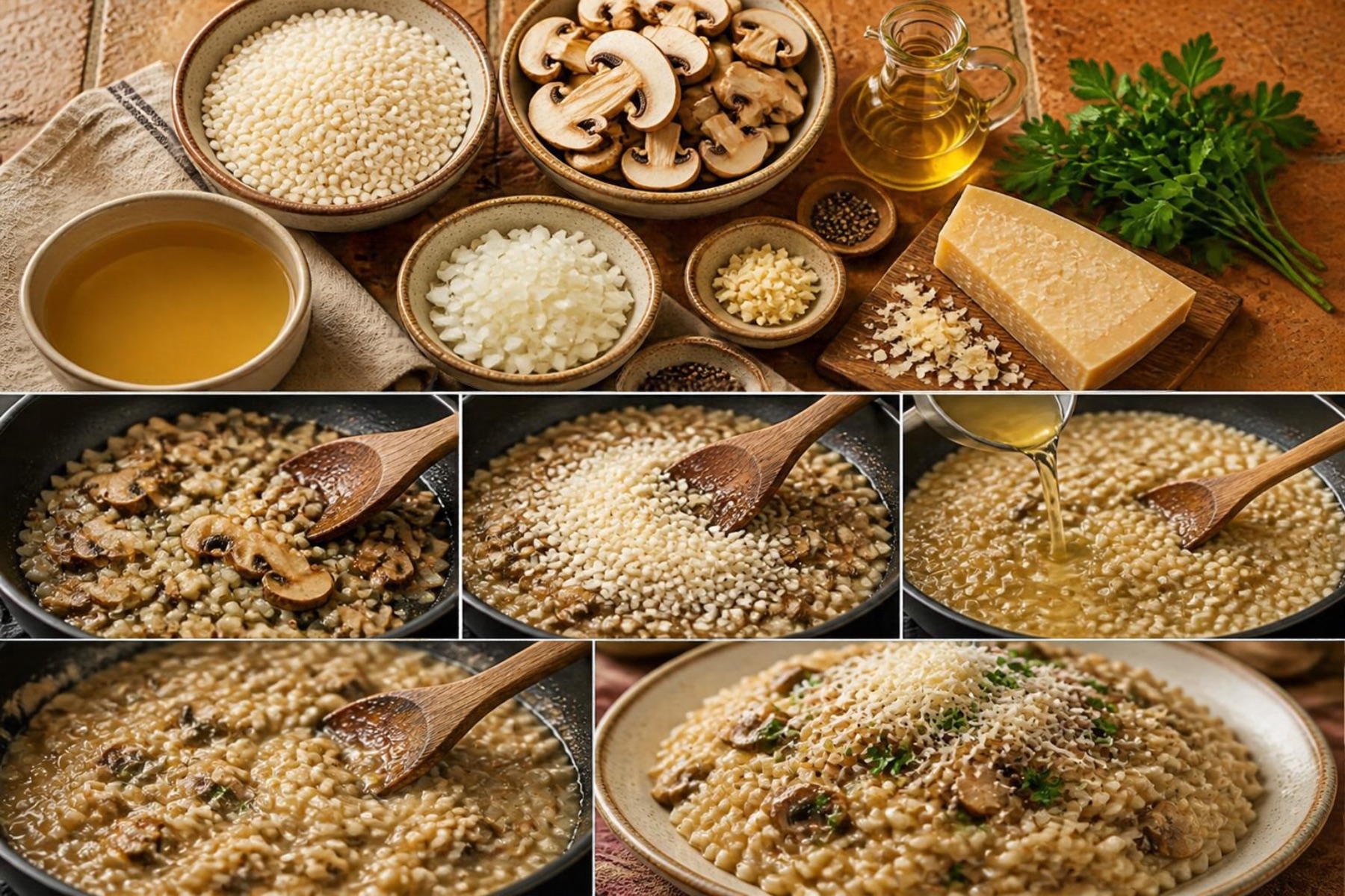 Mushroom Risotto