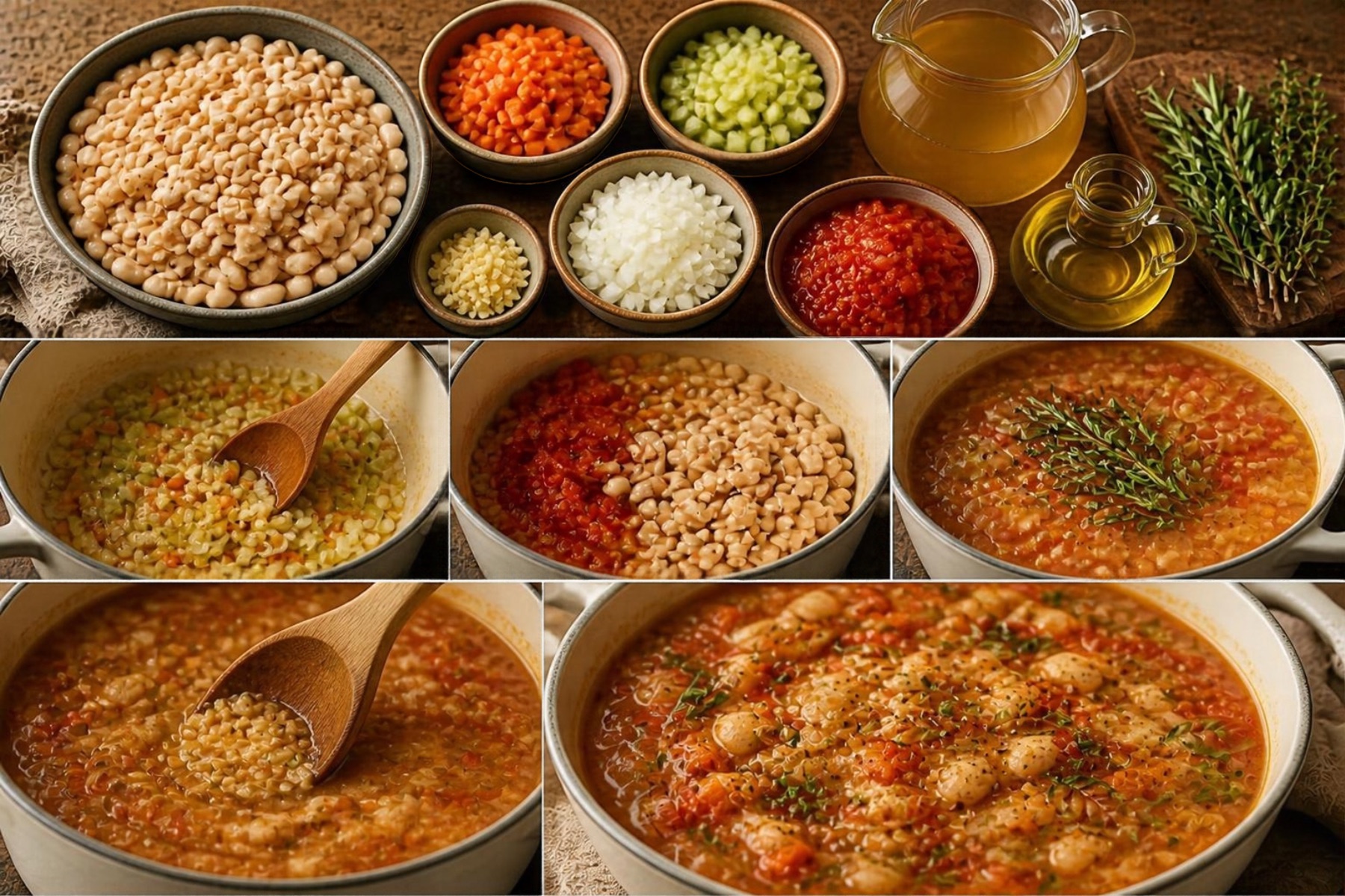 Tuscan White Bean Soup
