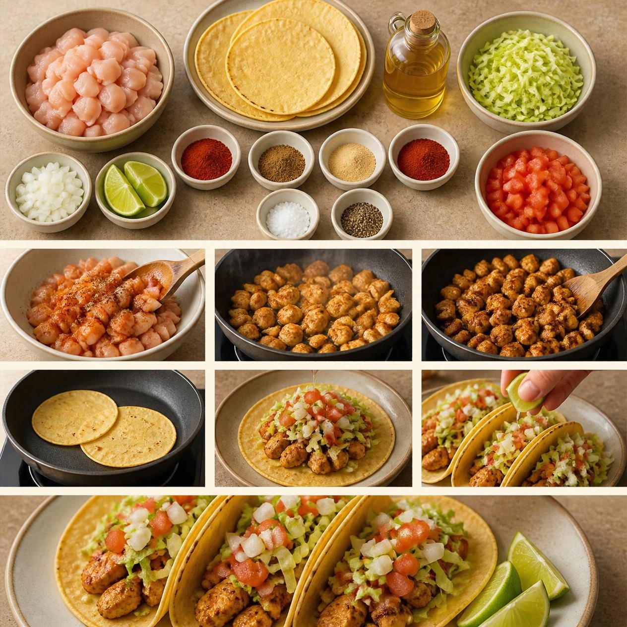 Classic Chicken Tacos