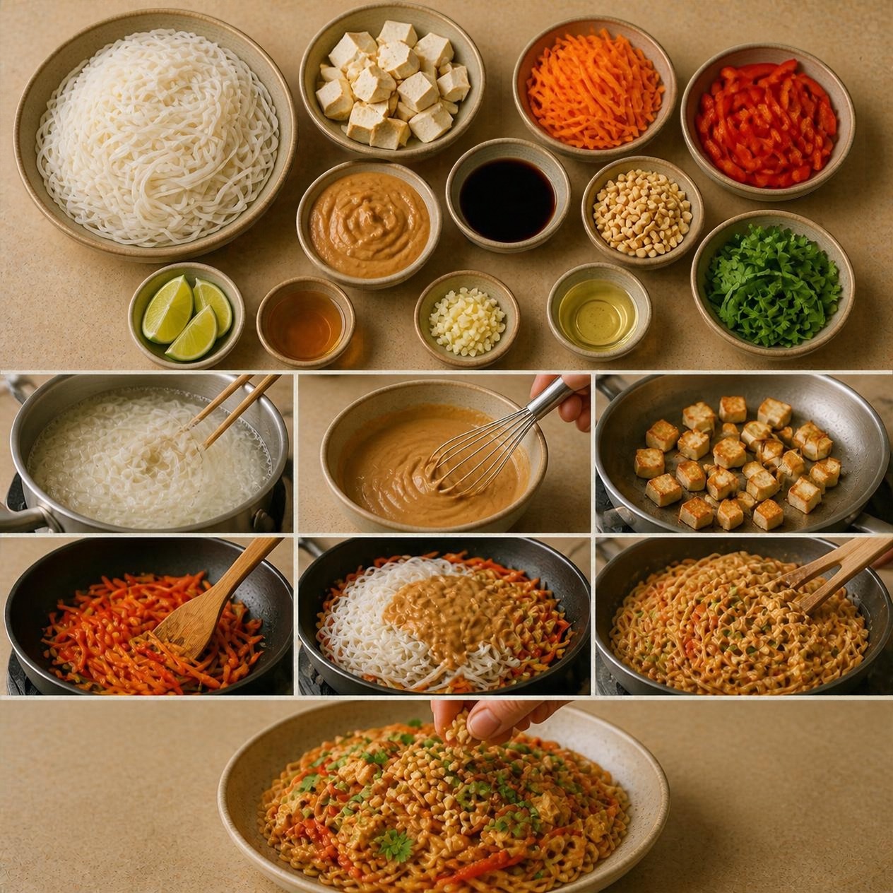 Thai Peanut Noodles