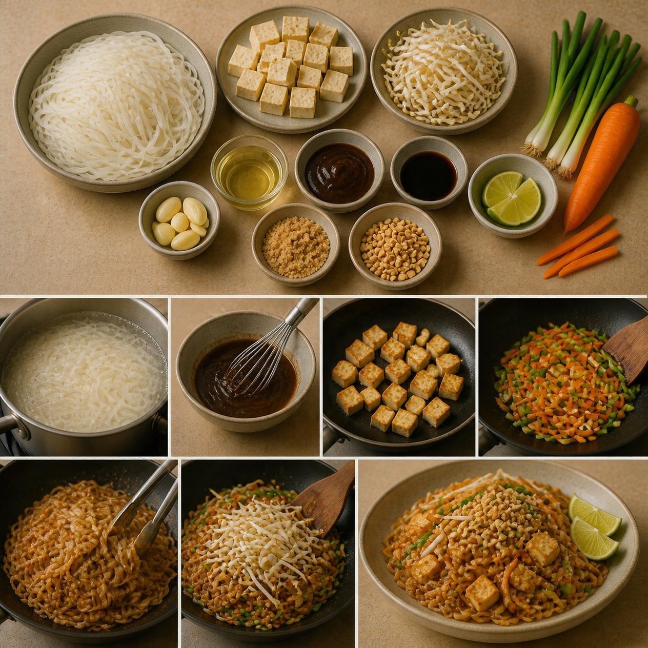 Thai Vegetable Pad Thai
